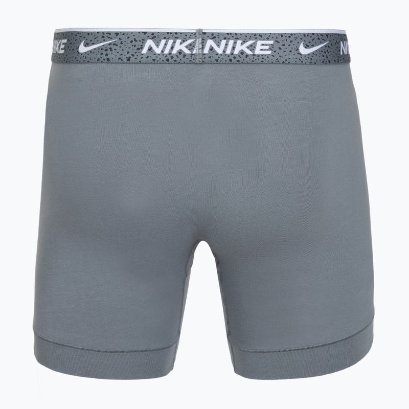 Boxer da uomo Nike Essential Cotton Stretch 3 pairs gray multi 3