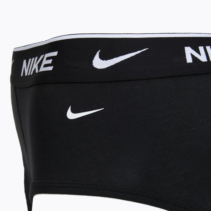 Slip da uomo Nike Cotton Stretch Brief Black 3