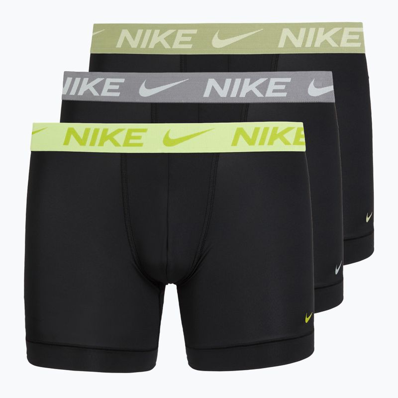 Boxer da uomo Nike Dri-Fit Essential Micro 3 pack folkstone gray