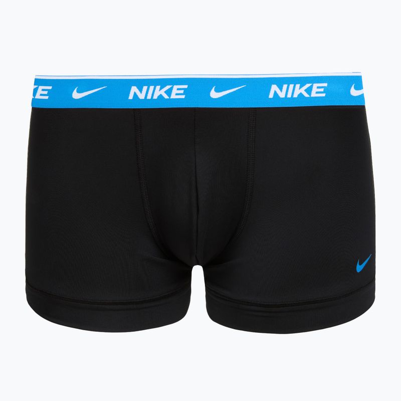 Boxer da uomo Nike Cotton Stretch Trunk 3 pack open black 2