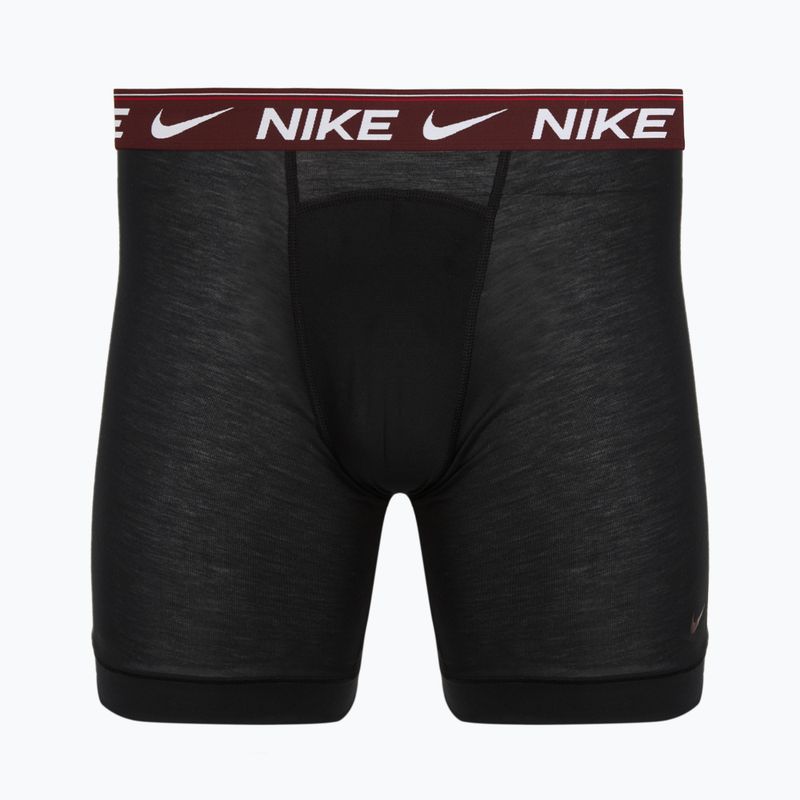Boxer da uomo Nike Dri-FIT Ultra Comfort Long 3 pack gray 5