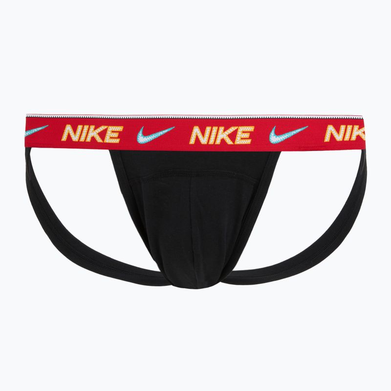 Boxer da uomo Nike Cotton Stretch Jock Strap Steel Grey 4