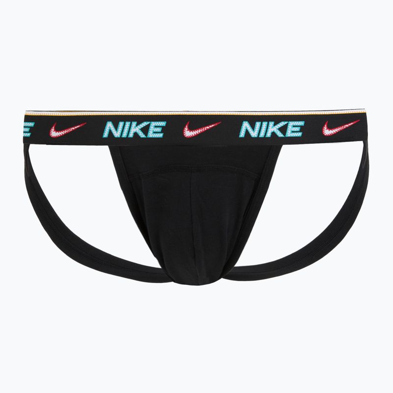 Boxer da uomo Nike Cotton Stretch Jock Strap Steel Grey 5