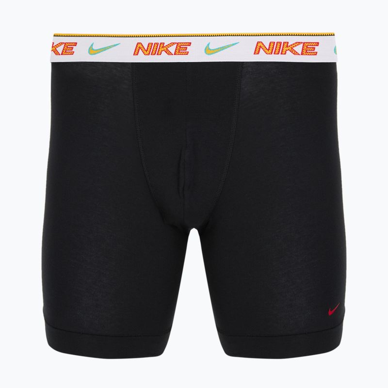 Boxer da uomo Nike Long Boxer Brief steel grey 2