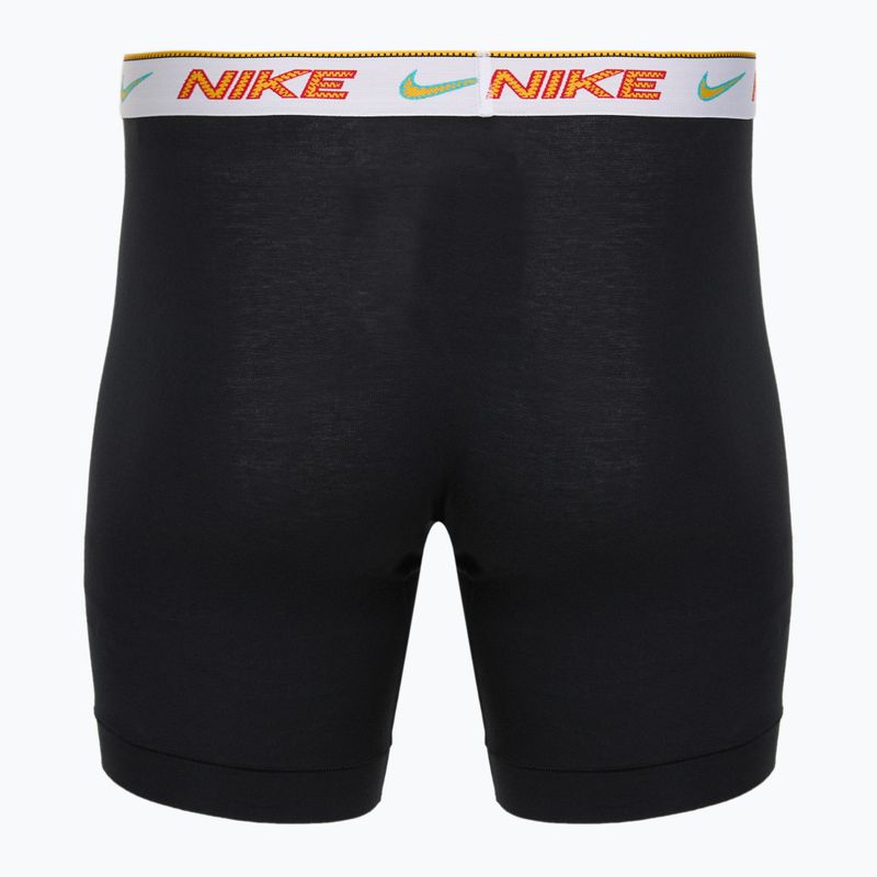 Boxer da uomo Nike Long Boxer Brief steel grey 3