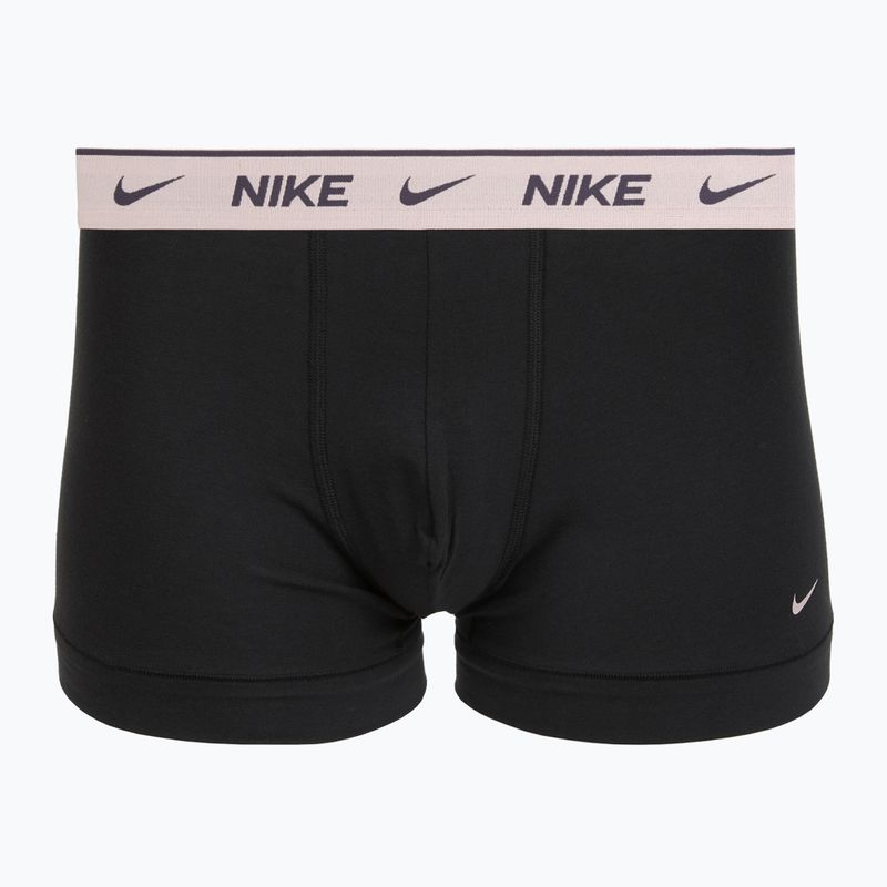 Boxer da uomo Nike Cotton Stretch Trunk 3 pack charcoal heather 2