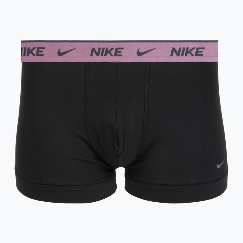 Boxer da uomo Nike Cotton Stretch Trunk 3 pack charcoal heather 3