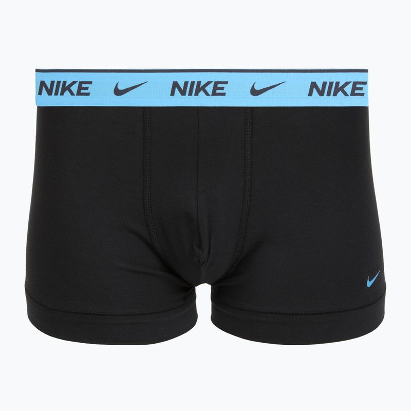 Boxer da uomo Nike Cotton Stretch Trunk 3 pack charcoal heather 4
