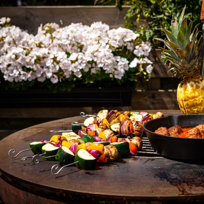 Braciere da giardino BonFeu Bonbiza corten 9