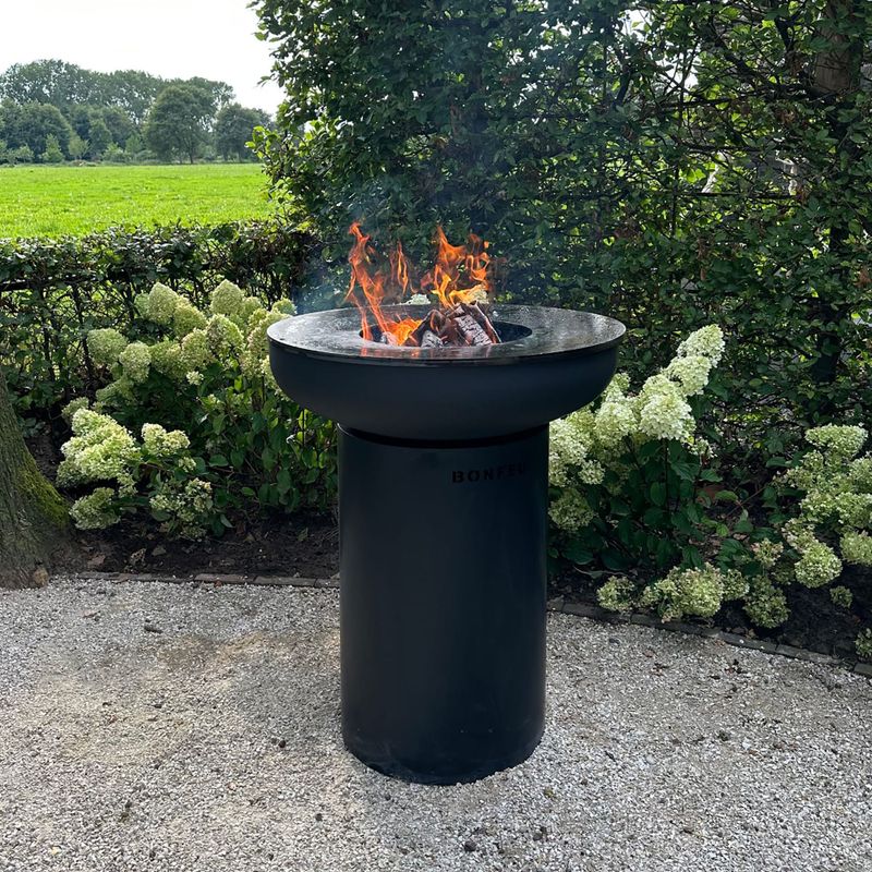 Braciere da giardino BonFeu BonBiza black 6