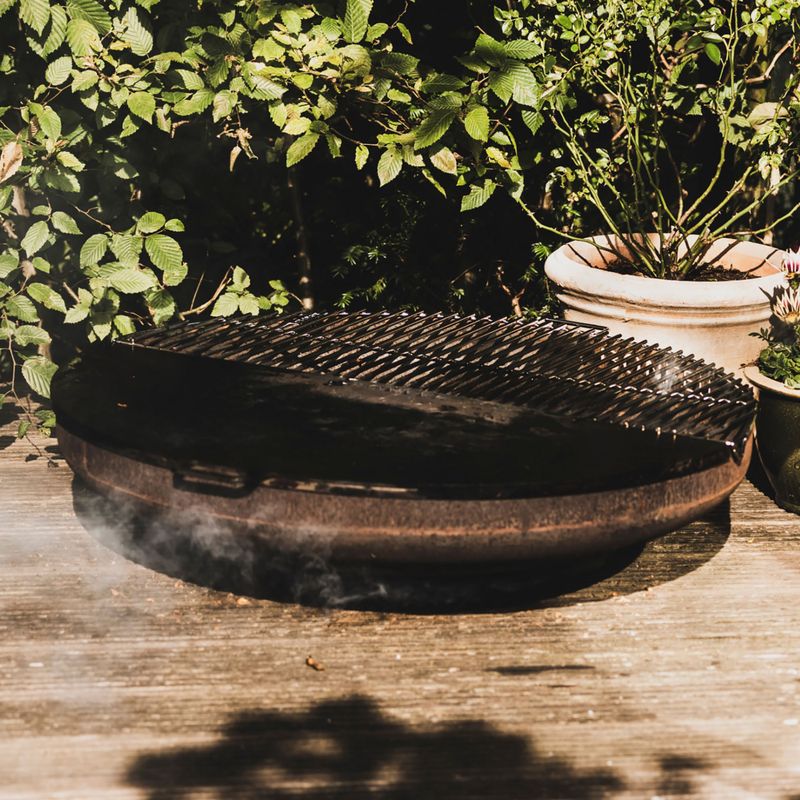 Barbecue BonFeu Bongrill ½ corten 5