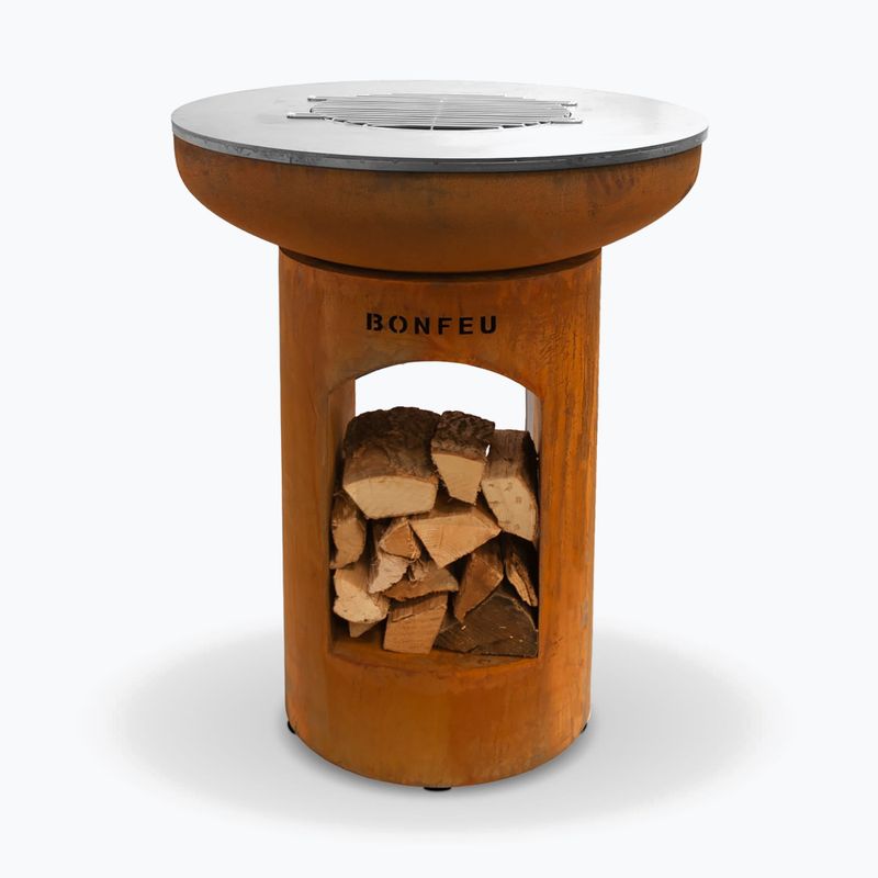 Braciere da giardino BonFeu BonBiza corten 2