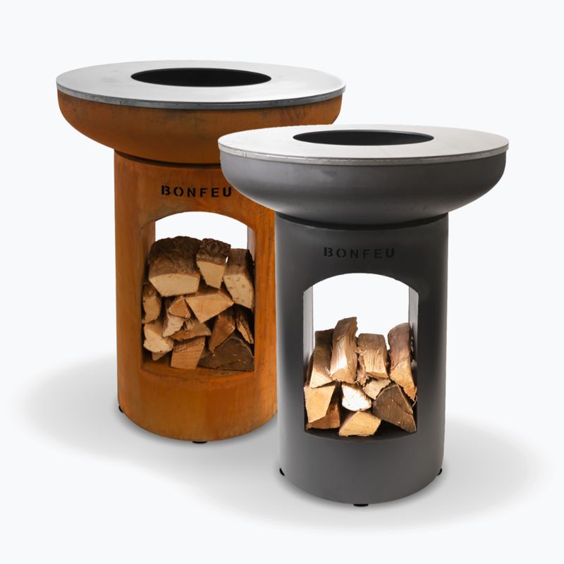 Braciere da giardino BonFeu BonBiza corten 4