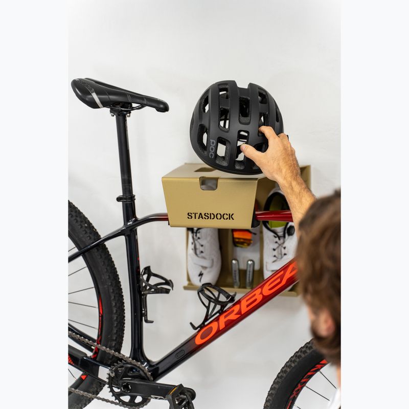 STASDOCK Gancio per bicicletta nuovo oro 4