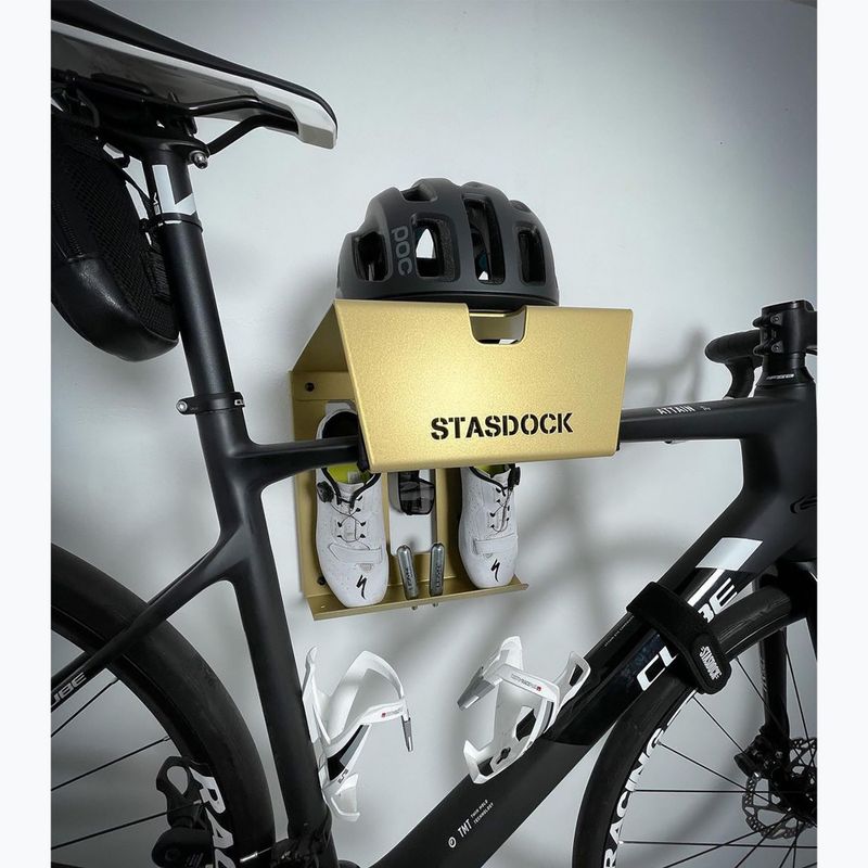 STASDOCK Gancio per bicicletta nuovo oro 5