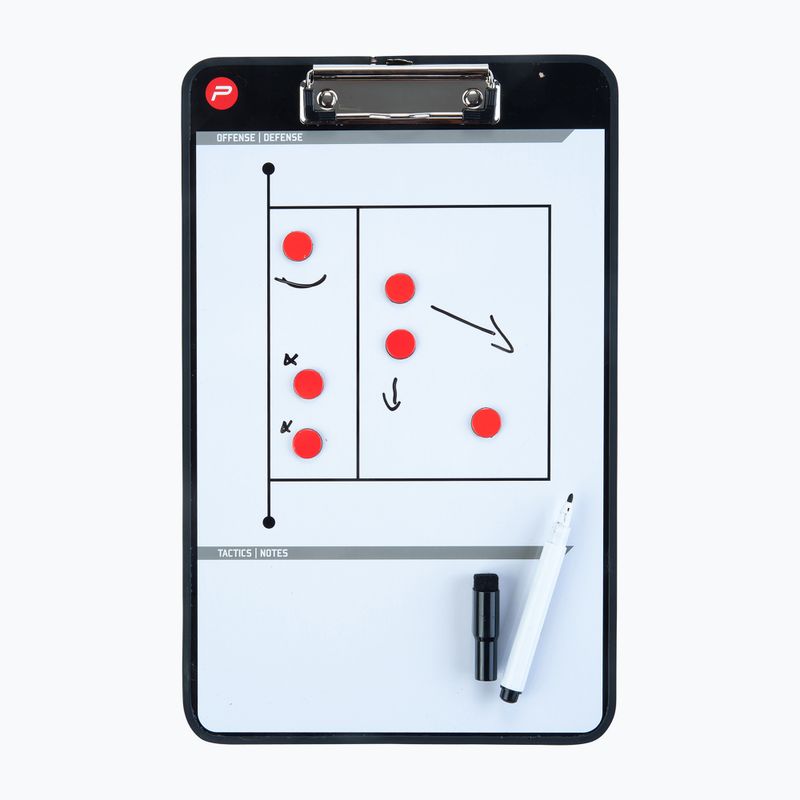 Pure2Improve tavola tattica da pallavolo bianca e marrone 2134 2