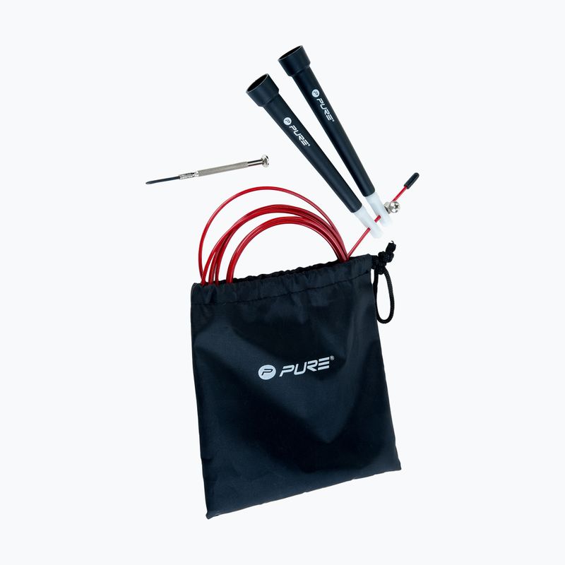 Pure2Improve Speed Rope corda per saltare rossa 2159 3