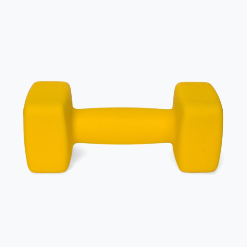 Manubrio in neoprene 5 kg Pure2Improve giallo P2I201430 4