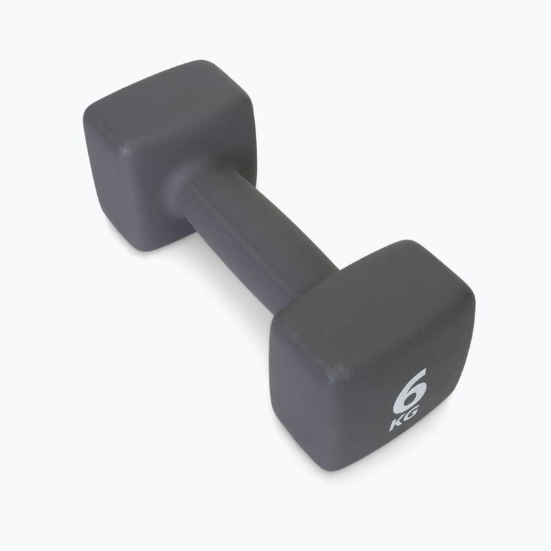 Manubrio in neoprene da 6 kg Pure2Improve grigio P2I201440 2