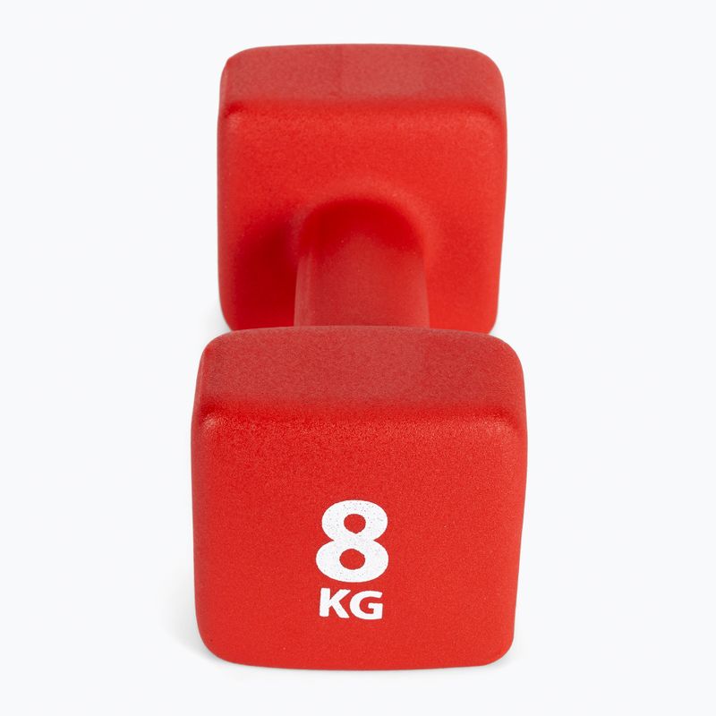 Manubrio in neoprene 8 kg Pure2Improve rosso P2I201450 3