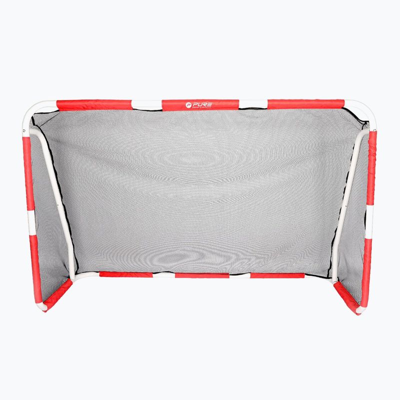 Porta da calcio Pure2Improve grigio/rosso 3