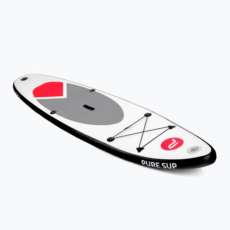 Pure4Fun Basic SUP board 305 x 71 x 10 cm bianco/nero/rosso/grigio 2