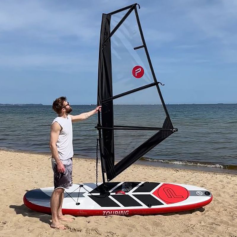 WindSUP Pure4Fun Wind SUP tavola a vela nero/bianco/rosso/grigio 13