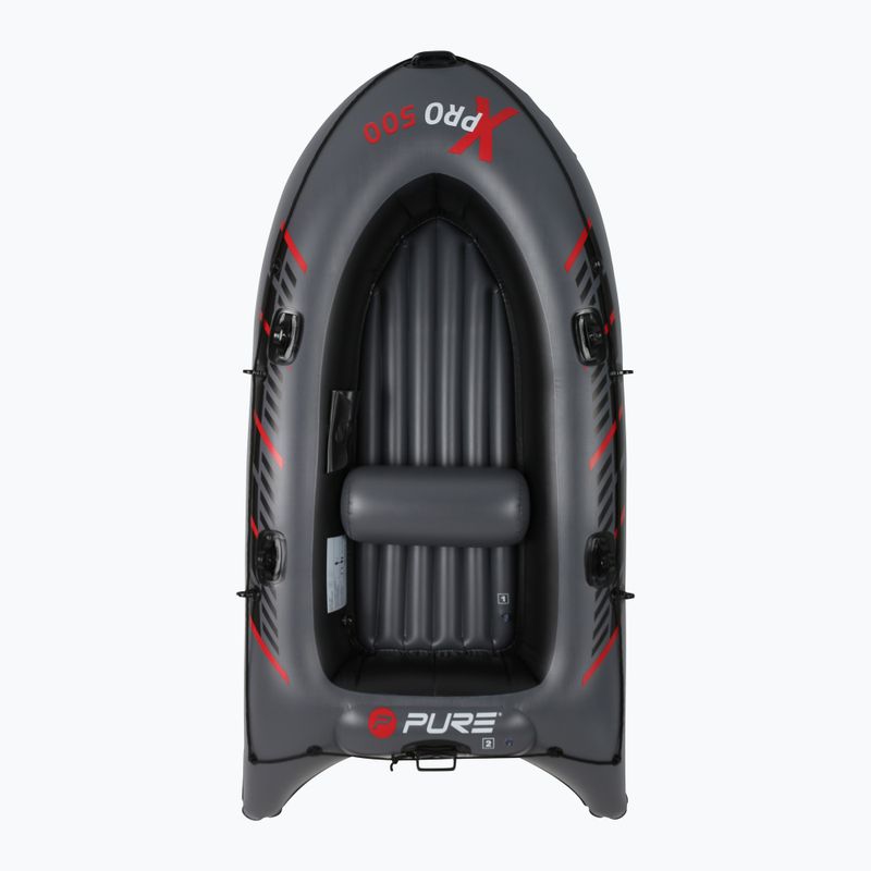 Pure4Fun XPRO 500 grigio/nero/rosso/bianco pontone per 2 persone