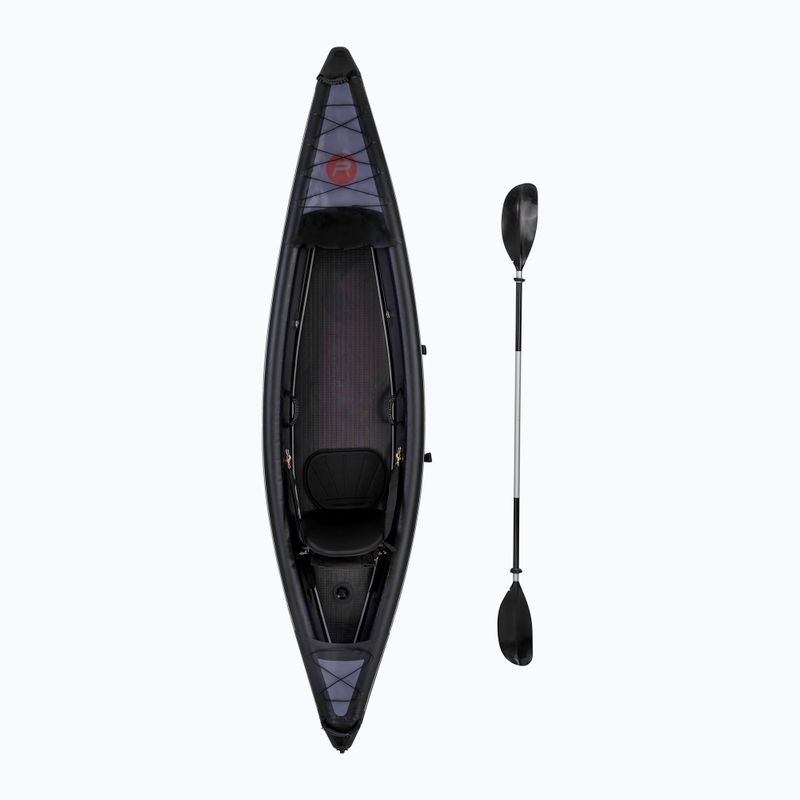 Pure4Fun Dropstitch 1 P nero/rosso/bianco kayak gonfiabile ad alta pressione 2