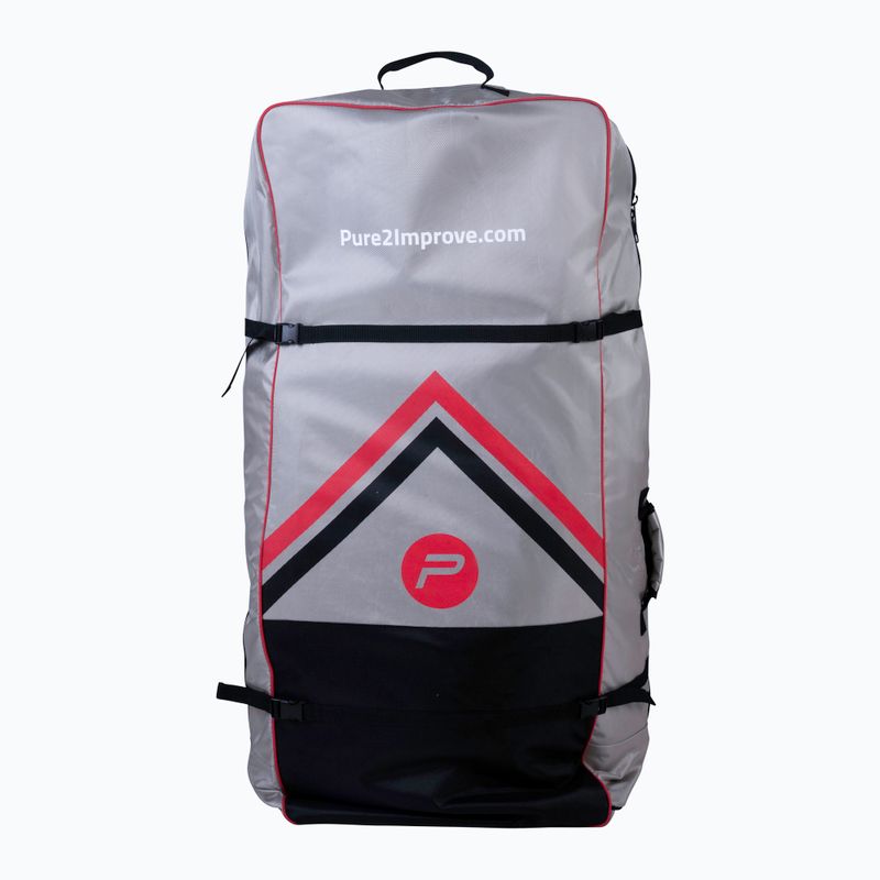 Pure4Fun Dropstitch 1 P nero/rosso/bianco kayak gonfiabile ad alta pressione 5