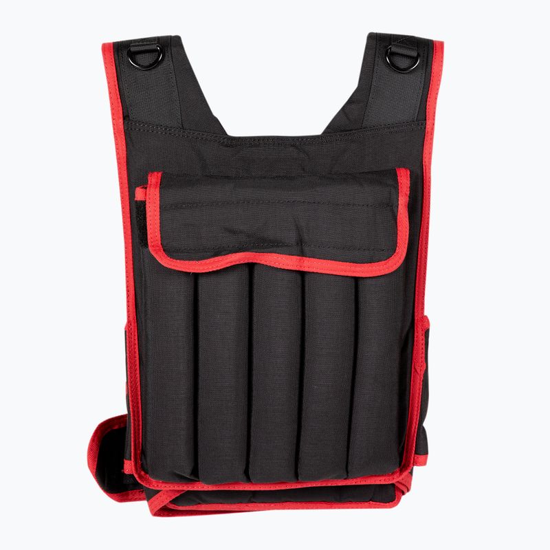 Pure2Improve Gilet pesato 20 kg per allenamento nero P2I202330 2