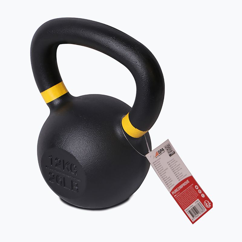 Kettlebell 12 kg Pure2Improve nero P2I810100 5