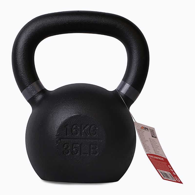 Kettlebell 16 kg Pure2Improve nero P2I810110 3