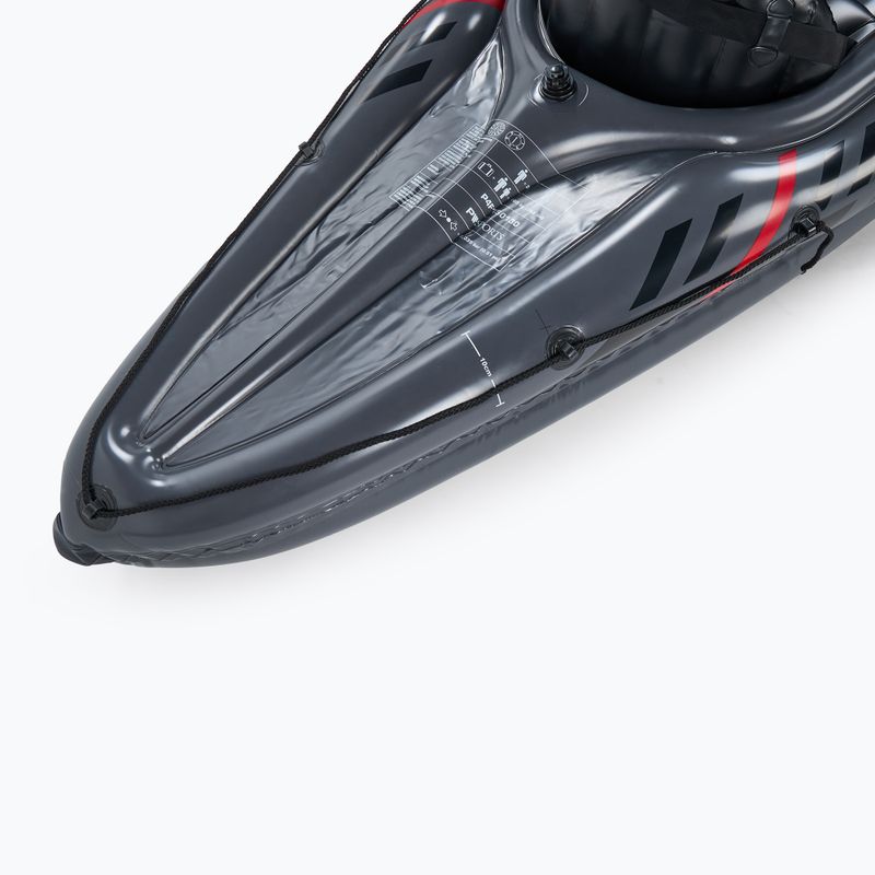 Pure4Fun XPRO Kayak 3.0 grigio/nero/rosso/bianco Kayak gonfiabile ad alta pressione per 2 persone 10