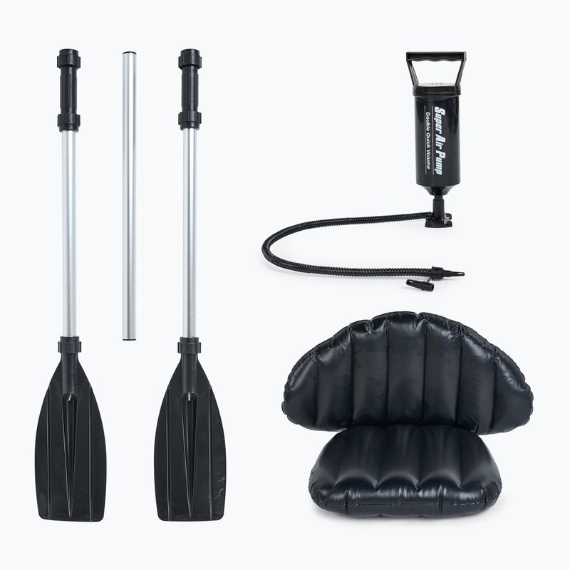 Pure4Fun XPRO Kayak 3.0 grigio/nero/rosso/bianco Kayak gonfiabile ad alta pressione per 2 persone 11