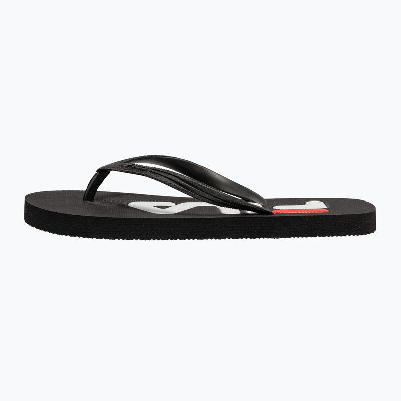 FILA Troy nero, infradito da donna