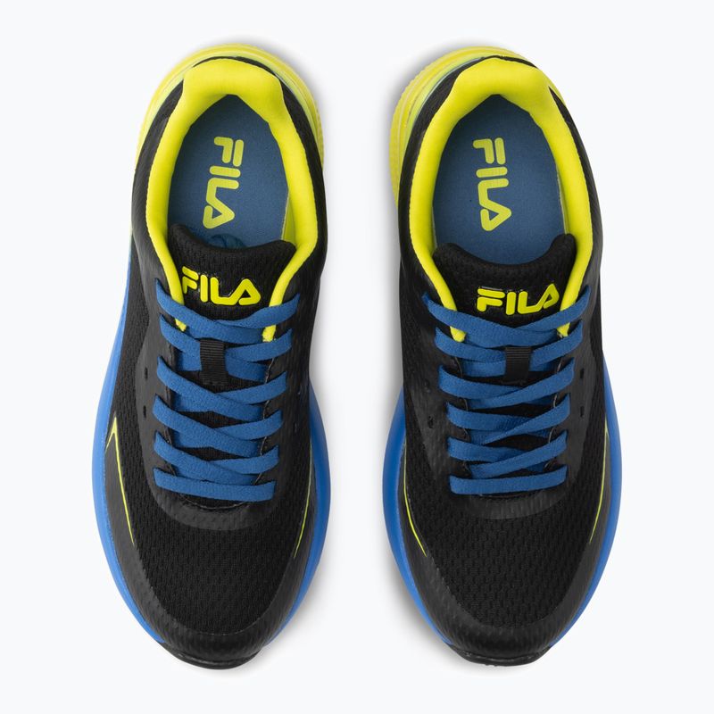 FILA scarpe da donna Crusher nero/vallarta blu 4