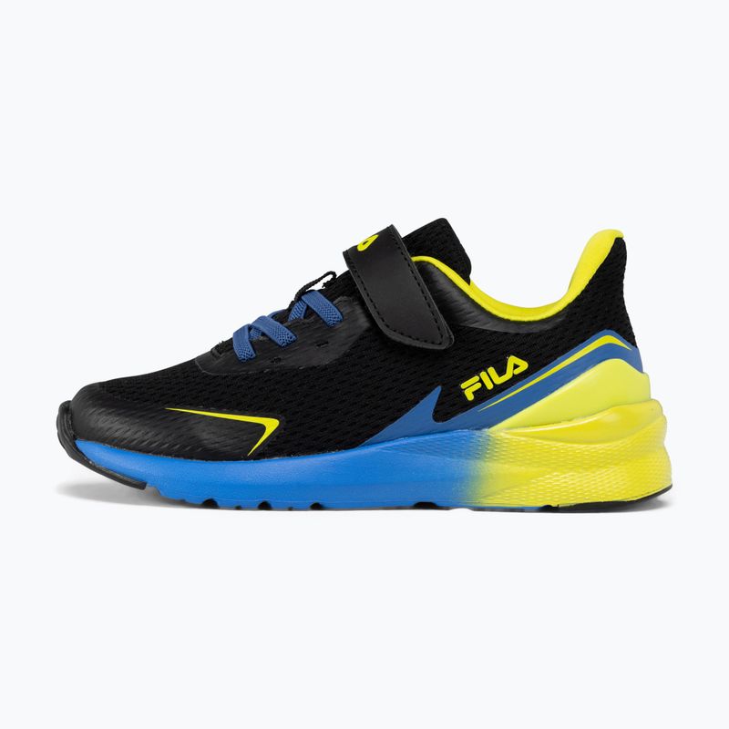 FILA Crusher V nero / blu vallarta scarpe da bambino