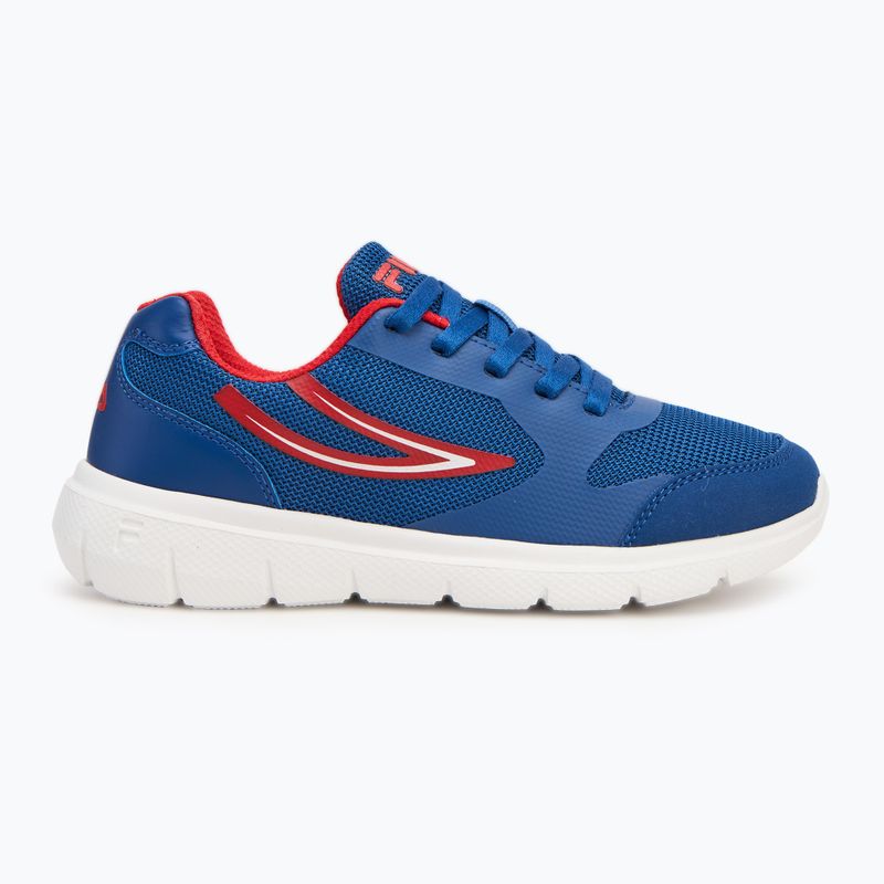 FILA Jumbler Active scarpe da bambino blu quarzo/fila rosso 2