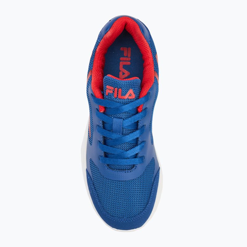 FILA Jumbler Active scarpe da bambino blu quarzo/fila rosso 5