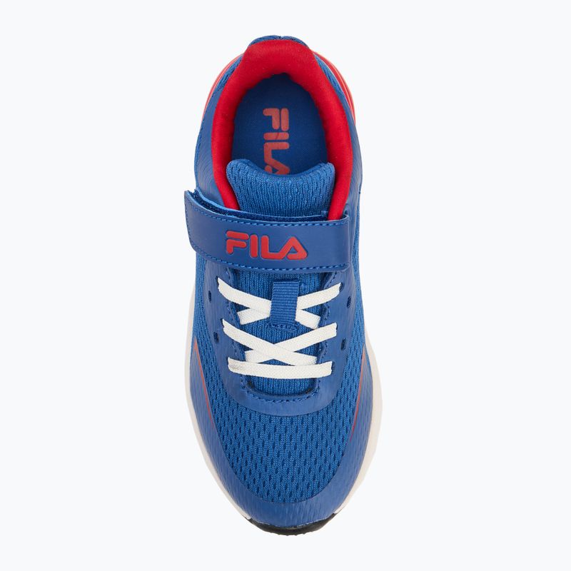 FILA Crusher V blu quarzo / fila red scarpe da bambino 5