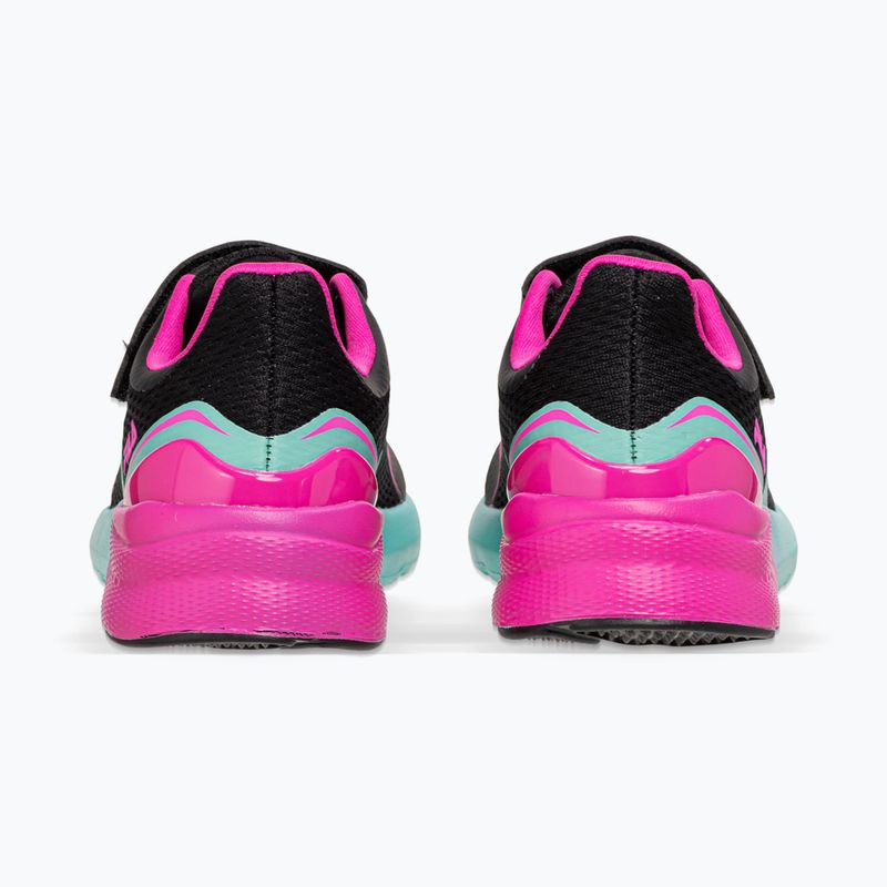 FILA Crusher V nero / rosa glo scarpe da bambino 10