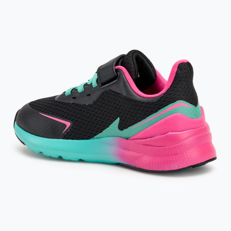 FILA Crusher V nero / rosa glo scarpe da bambino 3