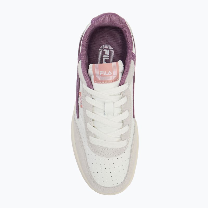 FILA Sevaro S bianco / valeriana scarpe da bambino 5