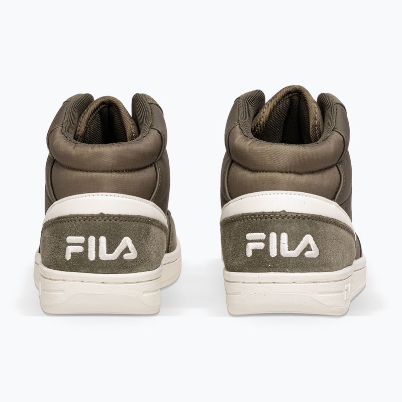 Scarpe da bambino FILA Crew Mid olive night 3