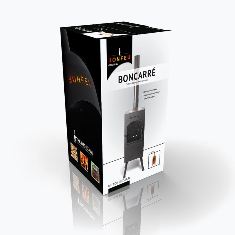 Camino da giardino BonFeu BonCarré black 6
