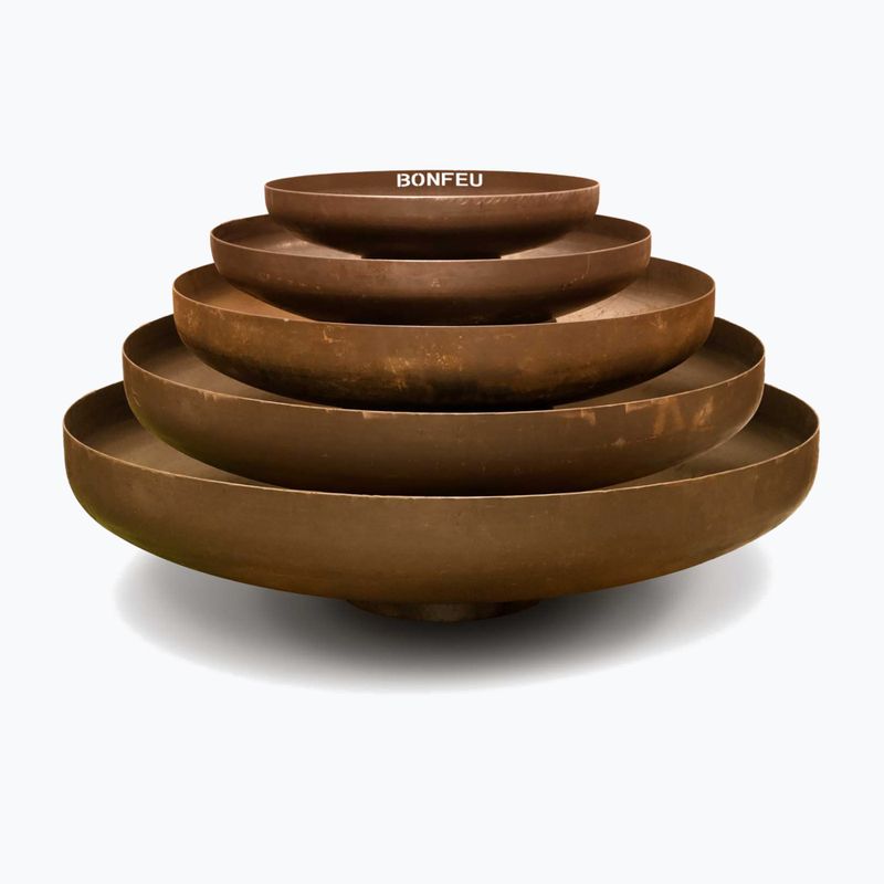 Camino da giardino BonFeu BonBowl corten 4