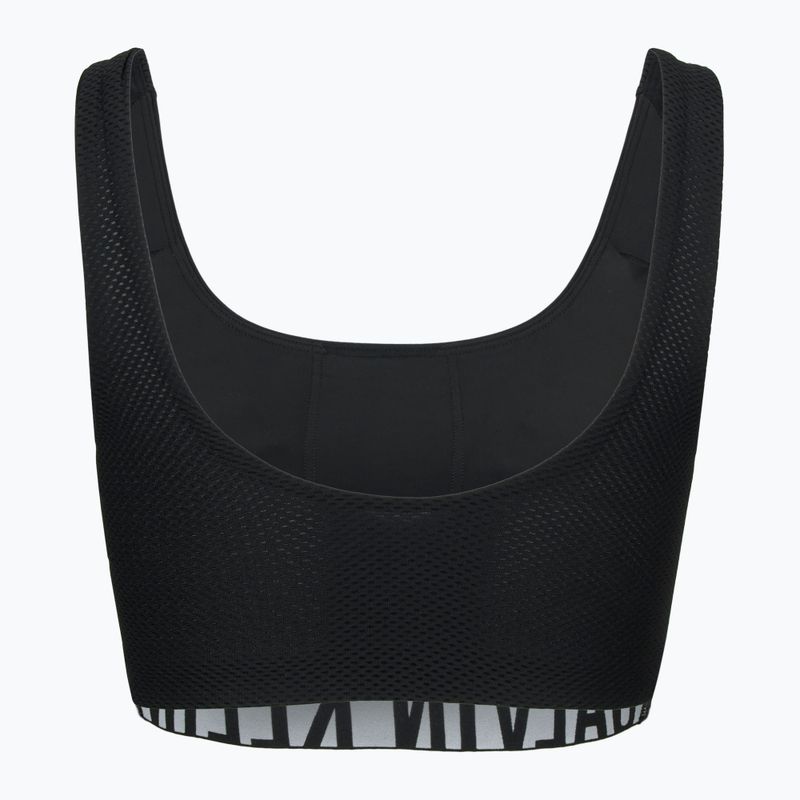 Reggiseno da allenamento Calvin Klein LVGWS5K149 Intense Power Medium Mesh nero 2