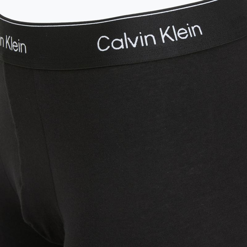 Boxer Calvin Klein LV00NB4392 Trunk 3 paia black/dyed to match/white 4