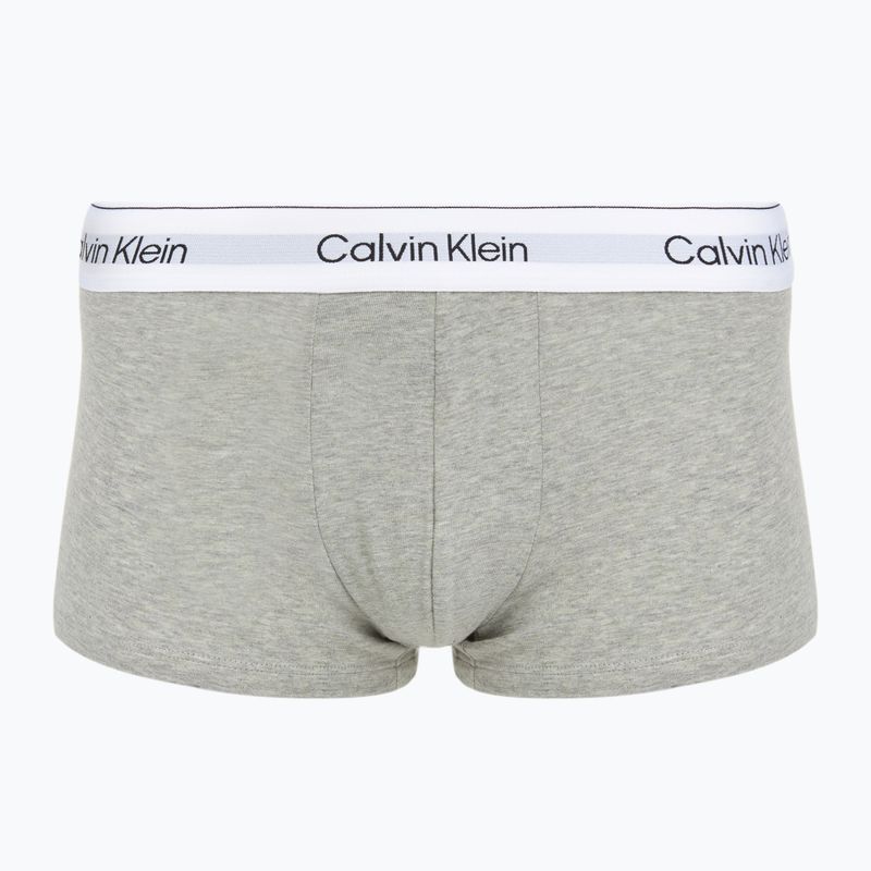 Boxer da uomo Calvin Klein LV00NB4390 Low Rise Trunk 5 paia black/white/white/black/white 4